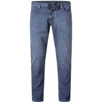 EMPORIO ARMANI Herren Jeans blau Baumwoll-Stretch von Emporio Armani