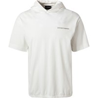 EMPORIO ARMANI Herren Kapuzenshirt weiß Baumwolle von Emporio Armani