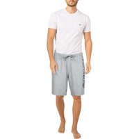 EMPORIO ARMANI Herren Pyjamashorts grau Jersey-Baumwolle unifarben von Emporio Armani