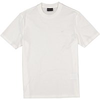 EMPORIO ARMANI Herren T-Shirt weiß Baumwolle von Emporio Armani