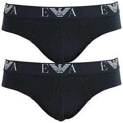 Emporio Armani 2 Pack Slips Mini CC715 2X dunkelblau L von Emporio Armani