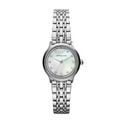 Emporio Armani Damen Analog Quarz Uhr mit Edelstahl Armband AR1803 von Emporio Armani