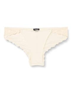 Emporio Armani Damen Emporio Armani Women's Dreamy Viscose Lace Briefs, Pale Cream, XS EU von Emporio Armani