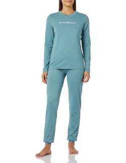 Emporio Armani Damen Emporio Armani Women's Iconic Logoband Pajama Set, Arctic, XS EU von Emporio Armani