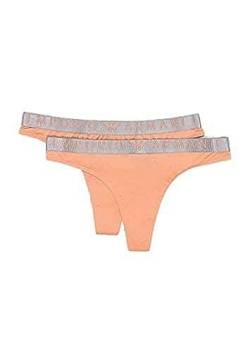 Emporio Armani Damen Emporio Armani Women's Iconic Microfiber Thong Panties, Papaya, M EU von Emporio Armani