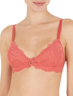 Emporio Armani Damen Emporio Armani Women's Triangle Eternal Lace Padded Bra, Cinnamon, L EU von Emporio Armani