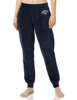 Emporio Armani Damen Emporio Armani Women's With Cuffs Ribbed Velour Sweatpants, Marine, M EU von Emporio Armani