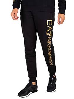 Emporio Armani EA7 8NPPB5-PJ05Z-1205 Jogging & Sportbekleidung Herren Schwarz/Gold - XXL - Jogginghosen von Emporio Armani