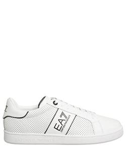 Emporio Armani EA7 Herren Classic Performance Sneaker White - Black 43 1/3 EU von Emporio Armani