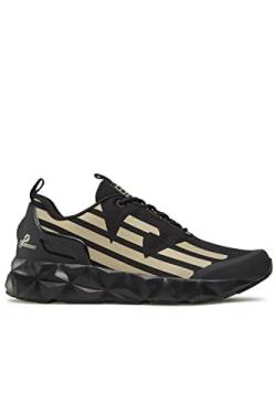 Emporio Armani EA7 Herren c2 Ultimate Sneaker Black - Gold 44 EU von Emporio Armani