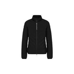 Emporio Armani EA7 Leichte Jacke mit Reißverschluss und Daunen, gepolstert, Schwarz, Schwarz, M von Emporio Armani