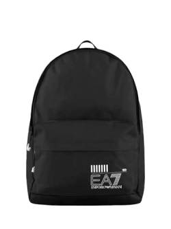 Emporio Armani EA7 herren Rucksack black - white logo von Emporio Armani