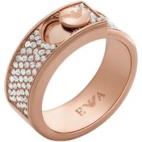 Emporio Armani Fingerring Emporio Armani Damen-Damenring Edelstahl Zirkonia, Zirkonia von Emporio Armani