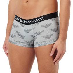 Emporio Armani Herren Emporio Armani Men's Classic Pattern Mix Trunks, Eagle Print, M EU von Emporio Armani