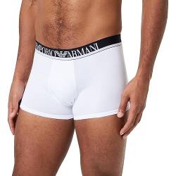 Emporio Armani Herren Emporio Armani Men's The New Icon Trunks, Weiß, M EU von Emporio Armani