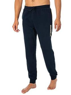 Emporio Armani Herren Emporio Armani Men's Trousers Brushed Terry Sweatpants, Marine, L EU von Emporio Armani