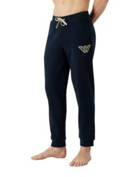 Emporio Armani Herren Emporio Armani Men's Trousers Corduroy Fleece Sweatpants, Marine, M EU von Emporio Armani