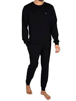 Emporio Armani Herren Pullover Sweater und Hose Loungewear Set - - Large von Emporio Armani