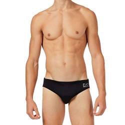 Emporio Armani Herren Sea World Swimwear Core Briefs Schwimmhose, schwarz, Large von Emporio Armani
