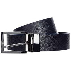 Emporio Armani Ledergürtel Herren Wendbar Gürtel kürzbar Echtleder blu von Emporio Armani