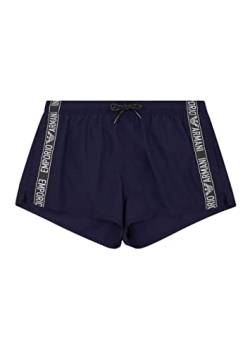 Emporio Armani Men's Denim Tape Shorts Swim Trunks, Eclipse, 50 von Emporio Armani