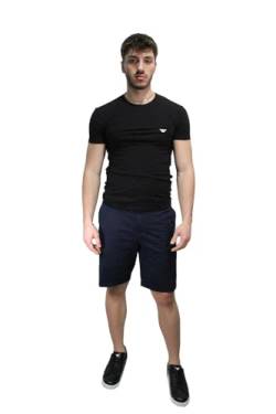 Emporio Armani Men's Eagle Patch Short Bermuda, Navy Blue, XXL von Emporio Armani