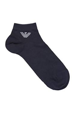 Emporio Armani Men's Gifting Sneaker Socks, Marine, TU von Emporio Armani