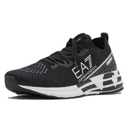 Emporio Armani Sneaker Running EA7 Training mesh Black/White Unisex US22EA11 X8X095 44 von Emporio Armani