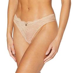 Emporio Armani Underwear Damen Brazilian Brief Virtual Lace Unterwäsche, Pink, L von Emporio Armani