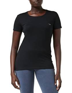 Emporio Armani Underwear Damen Iconic Cotton T-Shirt, Schwarz B, XS von Emporio Armani