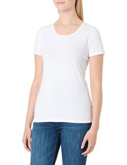 Emporio Armani Underwear Damen Iconic Cotton T-Shirt, Weiß A, M von Emporio Armani