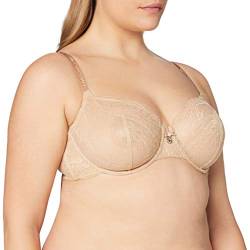 Emporio Armani Underwear Damen Underwire Bra Virtual Lace BH, Durchsichtig, Pink, 36D von Emporio Armani