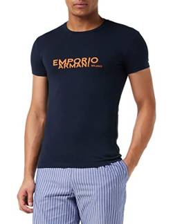 Emporio Armani Underwear Herren On-Site Edition T-Shirt, Blue, L von Emporio Armani