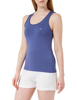 Emporio Armani Women's Fluid Viscose Tank, Denim, S von Emporio Armani