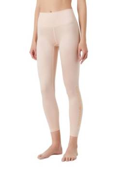 Emporio Armani Women's High Waist Leggings Iconic Microfiber, Nude, X-Small von Emporio Armani