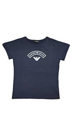 Emporio Armani Women's Logomania T-Shirt, Marine, XL von Emporio Armani