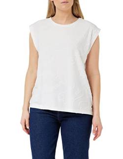 Emporio Armani Women's Logomania Tank, White, XL von Emporio Armani