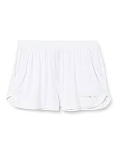 Emporio Armani Women's Stretch Viscose Shorts, White, XS von Emporio Armani