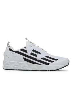 Sneaker EA7 Emporio Armani training mesh rubber white/ black U22EA01 X8X033 von Emporio Armani