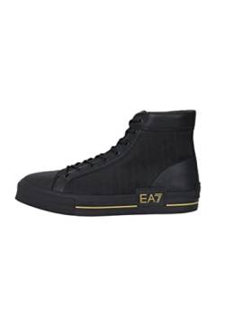 Sneakers für Herren, Schwarz, lässig, mit Stiefeletten, Schwarz , 42 EU von Emporio Armani