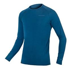 Endura BaaBaa Blend L/S Baselayer Funktionsunterwäsche Herren, Heidelbeere, M von Endura