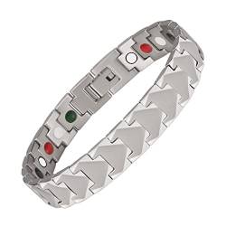 EnerMagiX Titan Magnetische Lymphe Detox Armbänder Power Magnetenergie für Damen und Herren -4301SB von EnerMagiX