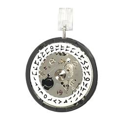 Energetic 1 Stück Uhrwerk Automatische Mechanische Bewegung Disc bei 3.0 Mod Ersetzen Mechanismus NH35A 24 Juwelen Hohe Genauigkeit Weiß, weiß von Energetic
