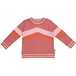 Enfant Terrible Rundhals Sweatshirt Colourblocking Dark rosé-Carrot, 158/164 von Enfant Terrible