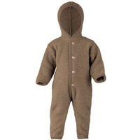 Engel Naturtextilien Overall (1-tlg) Baby Fleece Overall mit Kapuze aus Bio Merinoschurwolle von Engel Naturtextilien