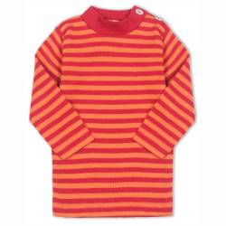 Baby-Shirt, langarm, Gr:-74/80 Farbe:-Kirschrot/Orange von Engel