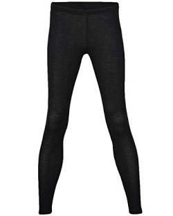 Engel Damen Legging, Wolle Seide, Gr. 38/40, Schwarz von Engel