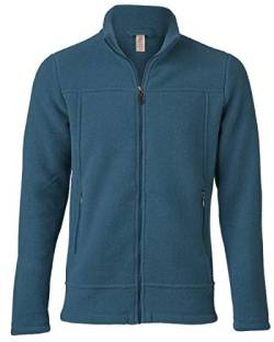 Engel Jacke Merino Wollfleece, 54-56/54/56, Atlantic Melange 034E von Engel