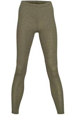 Engel Natur, Damen Leggings, Wolle Seide, Gr. 34-48 (38-40, Olive) von Engel