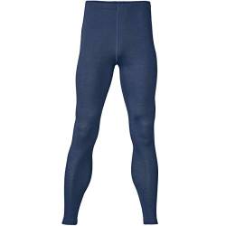 Engel Natur, Herren Leggings, 70% Wolle (kbT), 30% Seide (46/48, Marine) von Engel